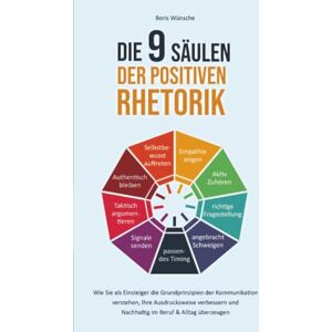 Wünsche, Boris Die 9 Säulen der positiven Rhetorik: Wie Sie als Einsteiger die Grundprinzipien der Kommunikation verstehen, Ihre Ausdrucksweise verbessern und nachhaltig im Beruf & Alltag überzeugen Wünsche, Boris Die 9 Säulen der positiven Rhetorik: Wie Sie als Einsteiger die Grundprinzipien der Kommunikation verstehen, Ihre Ausdrucksweise verbessern und nachhaltig im Beruf & Alltag überzeugen