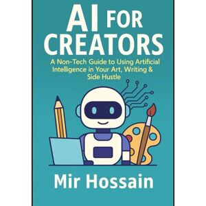 Hossain, Mir AI FOR CREATORS: ARTIFICIAL INTELLIGENCE IN YOUR ART, WRITING & SIDE HUSTLE: A Non-Techie's Guide to Supercharging Your Art, Writing, and Side Hustle Hossain, Mir AI FOR CREATORS: ARTIFICIAL INTELLIGENCE IN YOUR ART, WRITING & SIDE HUSTLE: A Non-Techie's Guide to Supercharging Your Art, Writing, and Side Hustle