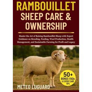 LUGUARD, METEO RAMBOUILLET SHEEP CARE & OWNERSHIP: Master the Art of Raising Rambouillet Sheep with Expert Guidance on Breeding, Feeding, Wool Production, Health ... and Sustainable Farming for Profit and Legacy LUGUARD, METEO RAMBOUILLET SHEEP CARE & OWNERSHIP: Master the Art of Raising Rambouillet Sheep with Expert Guidance on Breeding, Feeding, Wool Production, Health ... and Sustainable Farming for Profit and Legacy
