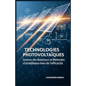 Moreau, Alexander Technologies Photovoltaïques: Science des Matériaux et Méthodes d'amélioration de l'efficacité Moreau, Alexander Technologies Photovoltaïques: Science des Matériaux et Méthodes d'amélioration de l'efficacité