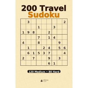 Haruse, Martin 200 Travel Sudoku: 120 Medium & 80 Hard sudoku puzzles, pocket-size 5.5″×8.5″ — two per page, solutions included; a carry-anywhere brain workout for flights, commutes, and trips. Haruse, Martin 200 Travel Sudoku: 120 Medium & 80 Hard sudoku puzzles, pocket-size 5.5″×8.5″ — two per page, solutions included; a carry-anywhere brain workout for flights, commutes, and trips.
