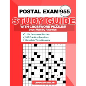 McMIllan, Mr Odaine USPS 955 Postal Exam Study Guide — The Only One with Crosswords, 300 Practice Questions & a Glossary You’ll Actually Use McMIllan, Mr Odaine USPS 955 Postal Exam Study Guide — The Only One with Crosswords, 300 Practice Questions & a Glossary You’ll Actually Use