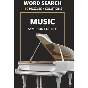 Books, AntsDIY Word Search Music: Symphony of Life 150 Puzzles + Solutions Word Searches with Easy to Read Print About music theory, musical instruments, ... ... Gift for Holidays, Vacations and Leisure Books, AntsDIY Word Search Music: Symphony of Life 150 Puzzles + Solutions Word Searches with Easy to Read Print About music theory, musical instruments, ... ... Gift for Holidays, Vacations and Leisure