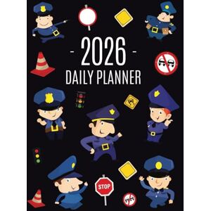 Press, Pimpom Pretty Police Planner 2026: Cool Daily Organizer: January-December (12 Months) Stylish Blue Policeman Weekly Agenda for Law & Order Press, Pimpom Pretty Police Planner 2026: Cool Daily Organizer: January-December (12 Months) Stylish Blue Policeman Weekly Agenda for Law & Order