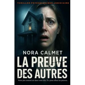 Calmet, Nora La Preuve des Autres: Votre pire ennemi est dans votre tête. Il a juste effacé les preuves. Thriller psychologique judiciaire. Calmet, Nora La Preuve des Autres: Votre pire ennemi est dans votre tête. Il a juste effacé les preuves. Thriller psychologique judiciaire.
