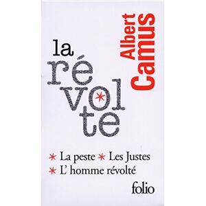 Camus, Albert La revolte. Coffret 3 vols: La peste, Les justes, L'homme revolte Camus, Albert La revolte. Coffret 3 vols: La peste, Les justes, L'homme revolte