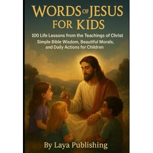 S, Laya Words of Jesus for Kids: 100 Life Lessons from the Teachings of Christ — Simple Bible Wisdom, Beautiful Morals, and Daily Actions for Children (Little Hearts Bible Classics) S, Laya Words of Jesus for Kids: 100 Life Lessons from the Teachings of Christ — Simple Bible Wisdom, Beautiful Morals, and Daily Actions for Children (Little Hearts Bible Classics)