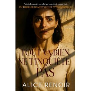 Renoir, Alice Tout va bien, ne t’inquiète pas: Parfois, le monstre est celui qui vous borde chaque nuit. Un thriller domestique et psychologique. Renoir, Alice Tout va bien, ne t’inquiète pas: Parfois, le monstre est celui qui vous borde chaque nuit. Un thriller domestique et psychologique.