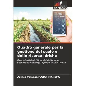 RAZAFIMAHEFA, Archid Volasoa Quadro generale per la gestione del suolo e delle risorse idriche: Caso dei sottobacini idrografici di Fitamaria, Fisakana e Sahanamby, regione di Amoron'i Mania RAZAFIMAHEFA, Archid Volasoa Quadro generale per la gestione del suolo e delle risorse idriche: Caso dei sottobacini idrografici di Fitamaria, Fisakana e Sahanamby, regione di Amoron'i Mania