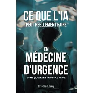 Leroy, Tristan Ce que l'IA Peut Réellement Faire en Médecine d'Urgence: Et Ce Qu'Elle Ne Peut Pas Faire Leroy, Tristan Ce que l'IA Peut Réellement Faire en Médecine d'Urgence: Et Ce Qu'Elle Ne Peut Pas Faire