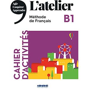 Cocton, Marie-Noëlle L'atelier: Cahier d'activites B1 + CD mp3 Cocton, Marie-Noëlle L'atelier: Cahier d'activites B1 + CD mp3