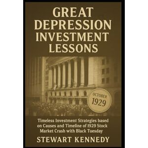 Kennedy, Stewart Great Depression Investment Lessons: Timeless Investment Strategies based on Causes and Timeline of 1929 Stock Market Crash with Black Tuesday (The Investing Essentials Library) Kennedy, Stewart Great Depression Investment Lessons: Timeless Investment Strategies based on Causes and Timeline of 1929 Stock Market Crash with Black Tuesday (The Investing Essentials Library)