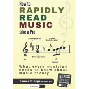 Strange, James How to Rapidly Read Music Like a Pro: What Every Musician Needs to Know About Music Theory (includes online video series, audio and resources) Strange, James How to Rapidly Read Music Like a Pro: What Every Musician Needs to Know About Music Theory (includes online video series, audio and resources)