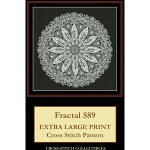 Fractal 589: Extra Large Print Cross Stitch Pattern Fractal 589: Extra Large Print Cross Stitch Pattern