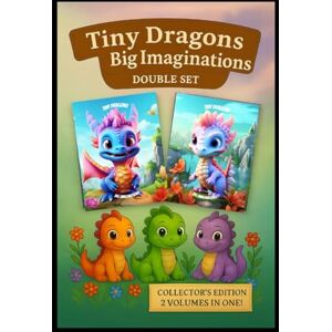 Lexicon Tiny Dragons & Big Imaginations: Double Set: 100 Single-Sided Fantasy Pages • Collector’s Edition • Includes Volume I & II Lexicon Tiny Dragons & Big Imaginations: Double Set: 100 Single-Sided Fantasy Pages • Collector’s Edition • Includes Volume I & II