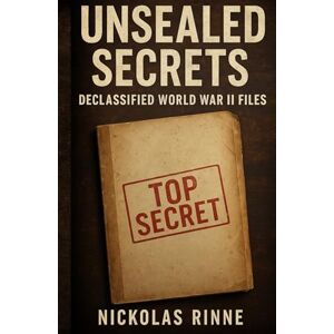 Rinne, Nickolas Unsealed Secrets: Declassified World War II Files Rinne, Nickolas Unsealed Secrets: Declassified World War II Files