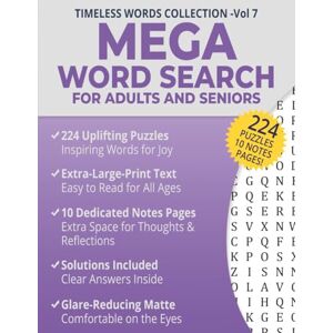 Wordwise, JT Mega Word Search (Premium Edition): 224 Challenging Puzzles for the Ultimate Word Search Experience (Timeless Words Collection) Wordwise, JT Mega Word Search (Premium Edition): 224 Challenging Puzzles for the Ultimate Word Search Experience (Timeless Words Collection)