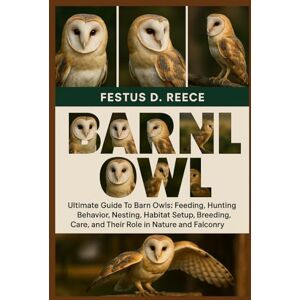D. REECE, FESTUS BARN OWL: Ultimate Guide To Barn Owls Feeding, Hunting Behavior, Nesting, Habitat Setup, Breeding, Care, and Their Role in Nature and Falconry D. REECE, FESTUS BARN OWL: Ultimate Guide To Barn Owls Feeding, Hunting Behavior, Nesting, Habitat Setup, Breeding, Care, and Their Role in Nature and Falconry