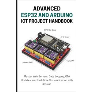 Lawrence, Alicia THE ADVANCED ESP32 AND ARDUINO IOT PROJECT HANDBOOK: Master Web Servers, Data Logging, OTA Updates, and Real-Time Communication with Arduino Lawrence, Alicia THE ADVANCED ESP32 AND ARDUINO IOT PROJECT HANDBOOK: Master Web Servers, Data Logging, OTA Updates, and Real-Time Communication with Arduino