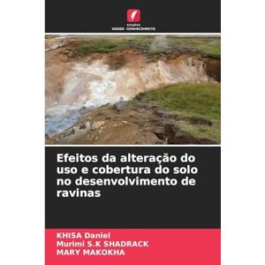 Daniel, Khisa Efeitos da alteração do uso e cobertura do solo no desenvolvimento de ravinas Daniel, Khisa Efeitos da alteração do uso e cobertura do solo no desenvolvimento de ravinas