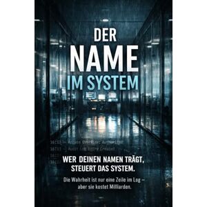 Herrlinger, Stefan DER NAME IM SYSTEM Wer Deinen Namen trägt, steuert das System: Die Wahrheit ist nur eine Zeile im Log aber sie kostet Milliarden. Herrlinger, Stefan DER NAME IM SYSTEM Wer Deinen Namen trägt, steuert das System: Die Wahrheit ist nur eine Zeile im Log aber sie kostet Milliarden.