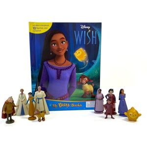 Phidal Publishing Inc. Disney Wish My Busy Books Storybook, 10 figurines, playmat Phidal Publishing Inc. Disney Wish My Busy Books Storybook, 10 figurines, playmat