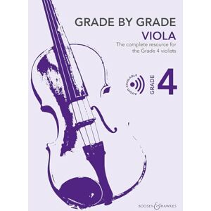 Grade by Grade Viola Grade 4: The complete resource for the Grade 4 violist. viola and piano. Grade by Grade Viola Grade 4: The complete resource for the Grade 4 violist. viola and piano.