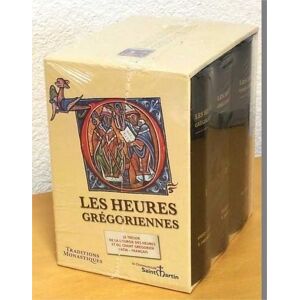 Collectif Les Heures grégoriennes: 3 volumes. Edition bilingue français-latin Collectif Les Heures grégoriennes: 3 volumes. Edition bilingue français-latin