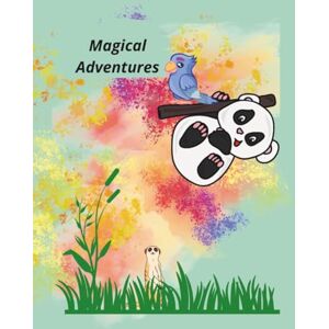 Zubchevska, Iryna Magical Adventures Coloring Book Kids Ages 4-10: storybook with coloring, imagination and drawing book Zubchevska, Iryna Magical Adventures Coloring Book Kids Ages 4-10: storybook with coloring, imagination and drawing book