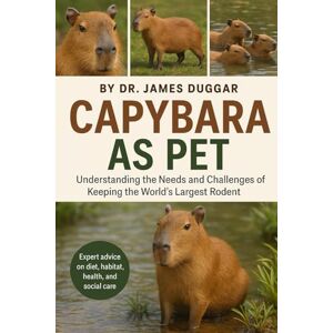 DUGGAR, DR. JAMES CAPYBARA AS PET: Understanding the Needs and Challenges of Keeping the World's Largest Rodent” DUGGAR, DR. JAMES CAPYBARA AS PET: Understanding the Needs and Challenges of Keeping the World's Largest Rodent”