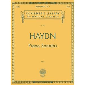 Various Franz Joseph Haydn Complete Piano Sonatas Book 1 Pf: Schirmer Library of Classics Volume 1982 Piano Solo (Schirmer's Library of Musical Classics) Various Franz Joseph Haydn Complete Piano Sonatas Book 1 Pf: Schirmer Library of Classics Volume 1982 Piano Solo (Schirmer's Library of Musical Classics)