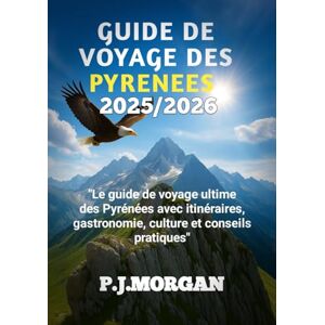Morgan, P.J Guide de voyage des Pyrénées 2025/2026: Le guide de voyage ultime des Pyrénées avec itinéraires, gastronomie, culture et conseils pratiques Morgan, P.J Guide de voyage des Pyrénées 2025/2026: Le guide de voyage ultime des Pyrénées avec itinéraires, gastronomie, culture et conseils pratiques