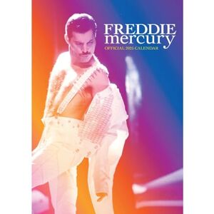 Danilo Promotions LTD 2025 Calendar Freddie Mercury Month to View A3 Calendar Official Product Danilo Promotions LTD 2025 Calendar Freddie Mercury Month to View A3 Calendar Official Product
