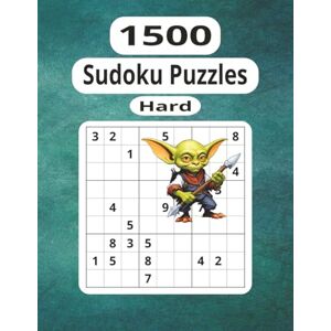 Puzzle books, V.S Shayaan Hard 1500 Sudoku Puzzles: For Anyone Who Loves Testing Logic and Strengthening Concentration Puzzle books, V.S Shayaan Hard 1500 Sudoku Puzzles: For Anyone Who Loves Testing Logic and Strengthening Concentration