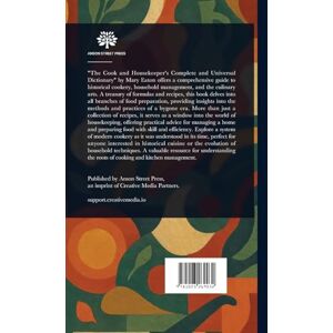 Active The Cook and Housekeeper's Complete and Universal Dictionary Active The Cook and Housekeeper's Complete and Universal Dictionary