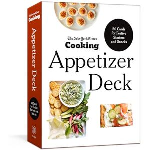 Times, New York The New York Times Cooking Appetizer Deck: 50 Cards for Festive Starters and Snacks Times, New York The New York Times Cooking Appetizer Deck: 50 Cards for Festive Starters and Snacks