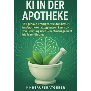 KI-Berufsratgeber KI für Apotheker:innen: 151 geniale Prompts, wie du ChatGPT im Apothekenalltag nutzen kannst – von Beratung über Rezeptmanagement bis Teamführung () KI-Berufsratgeber KI für Apotheker:innen: 151 geniale Prompts, wie du ChatGPT im Apothekenalltag nutzen kannst – von Beratung über Rezeptmanagement bis Teamführung ()