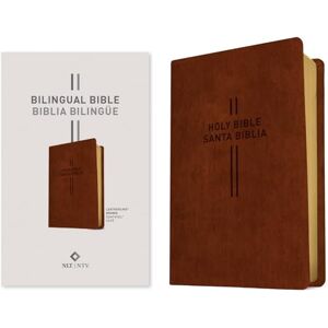 Tyndale Bilingual Bible / Biblia Bilingue NLT/NTV: New Living Translation, Leatherlike, Brown Tyndale Bilingual Bible / Biblia Bilingue NLT/NTV: New Living Translation, Leatherlike, Brown