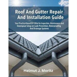 Moritz, Helmut J. Roof And Gutter Repair And Installation Guide: Your Practical-Based DIY Bible For Inspection, Maintenance And Downspout Setup On Leak Prevention, ... And Drainage Systems (The How-to DIY Bibles) Moritz, Helmut J. Roof And Gutter Repair And Installation Guide: Your Practical-Based DIY Bible For Inspection, Maintenance And Downspout Setup On Leak Prevention, ... And Drainage Systems (The How-to DIY Bibles)