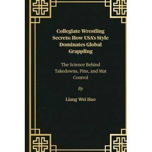 Hao, Liang Wei Collegiate Wrestling Secrets: How USA’s Style Dominates Global Grappling: The Science Behind Takedowns, Pins, and Mat Control Hao, Liang Wei Collegiate Wrestling Secrets: How USA’s Style Dominates Global Grappling: The Science Behind Takedowns, Pins, and Mat Control