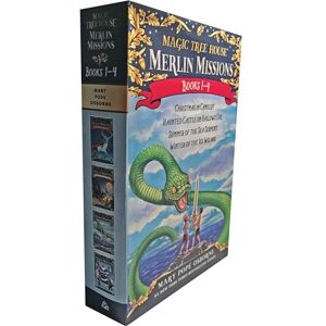Mary Pope Osborne Magic Tree House Merlin Mission 1-4 Boxed Set: Christmas in Camelot / Haunted Castle on Hallows Eve / Summer of the Sea Serpent / Winter of the Ice Wizard (Magic Tree House (R) Merlin Mission) Mary Pope Osborne Magic Tree House Merlin Mission 1-4 Boxed Set: Christmas in Camelot / Haunted Castle on Hallows Eve / Summer of the Sea Serpent / Winter of the Ice Wizard (Magic Tree House (R) Merlin Mission)