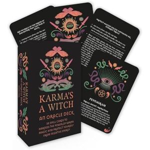 Star, Midia Karma's a Witch: An Oracle Deck: 50 spell cards to harness the power of karma magic and protect yourself from negative energy Star, Midia Karma's a Witch: An Oracle Deck: 50 spell cards to harness the power of karma magic and protect yourself from negative energy