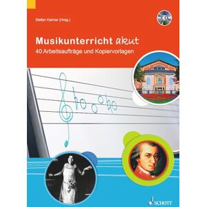 STEFAN KALMER 40 ArbeitsauftraGe Und Kopiervorlagen: Musikunterricht Akut: 40 Arbeitsaufträge und Kopiervorlagen. Lehrerband mit CD. STEFAN KALMER 40 ArbeitsauftraGe Und Kopiervorlagen: Musikunterricht Akut: 40 Arbeitsaufträge und Kopiervorlagen. Lehrerband mit CD.