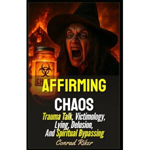 Riker, Conrad Affirming Chaos: Trauma Talk, Victimology, Lying, Delusion, And Spiritual Bypassing (Redpilled Wisdom (satire)) Riker, Conrad Affirming Chaos: Trauma Talk, Victimology, Lying, Delusion, And Spiritual Bypassing (Redpilled Wisdom (satire))