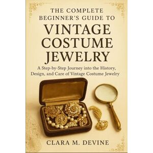 Devine, Clara M. The Complete Beginner's Guide to Vintage Costume Jewelry: A Step-by-Step Journey into the History, Design, and Care of Vintage Costume Jewelry Devine, Clara M. The Complete Beginner's Guide to Vintage Costume Jewelry: A Step-by-Step Journey into the History, Design, and Care of Vintage Costume Jewelry
