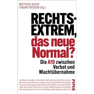 Philosophy Rechtsextrem, das neue Normal?: Die AfD zwischen Verbot und Machtübernahme Philosophy Rechtsextrem, das neue Normal?: Die AfD zwischen Verbot und Machtübernahme