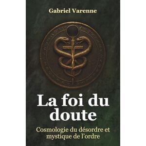 Varenne, Gabriel La Foi du Doute: Cosmologie du désordre et mystique de l’ordre (L’Esprit Français – Les Essais) Varenne, Gabriel La Foi du Doute: Cosmologie du désordre et mystique de l’ordre (L’Esprit Français – Les Essais)