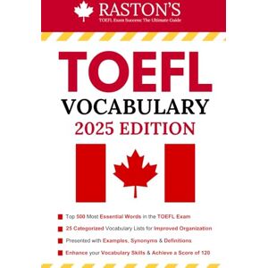 Education, Raston's TOEFL Vocabulary 500 Essential Words for TOEFL Success + Practice Questions & Answers (TOEFL Practice Books: Target Score 120) Education, Raston's TOEFL Vocabulary 500 Essential Words for TOEFL Success + Practice Questions & Answers (TOEFL Practice Books: Target Score 120)