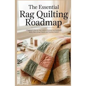 NANA KAYAKU, DONSAH The Essential Rag Quilting Roadmap: A Beginner’s Step-by-Step Guide to Creating Cozy Handmade Quilts Fabric Scrap Projects and Timeless Comfort NANA KAYAKU, DONSAH The Essential Rag Quilting Roadmap: A Beginner’s Step-by-Step Guide to Creating Cozy Handmade Quilts Fabric Scrap Projects and Timeless Comfort