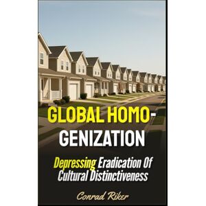 Riker, Conrad Global Homogenization: Depressing Eradication Of Cultural Distinctiveness (Redpilled Progressive (satire)) Riker, Conrad Global Homogenization: Depressing Eradication Of Cultural Distinctiveness (Redpilled Progressive (satire))